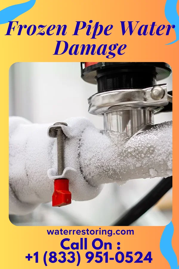 Frozen Pipe Water Damage in Montezuma, OH